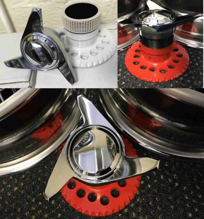 Wheel spinners and hub adaptors